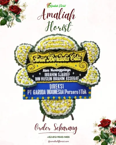 Papan Bunga Duka di Abian Tuwung