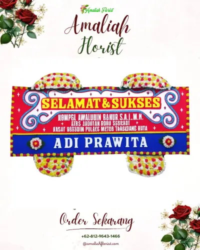 Karangan Bunga Ucapan Selamat di Abian Tuwung